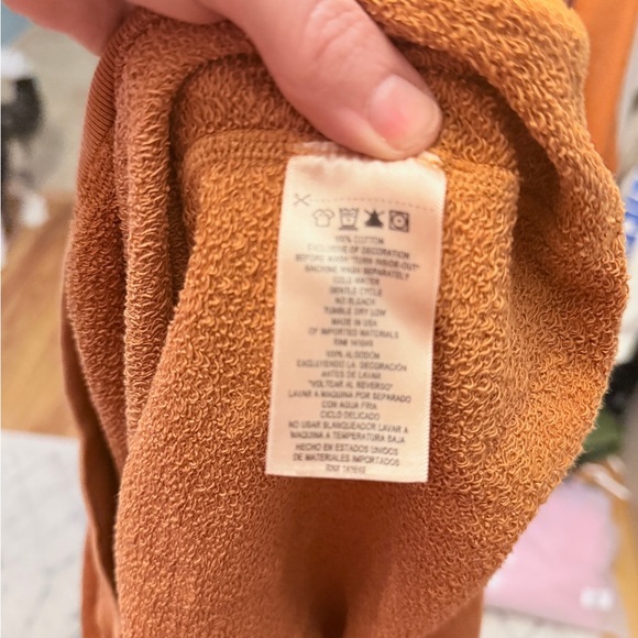 FREE CITY LUCKY RABBIT SWEATSHIRT- JUICY ORANGE - Picture 8 of 8